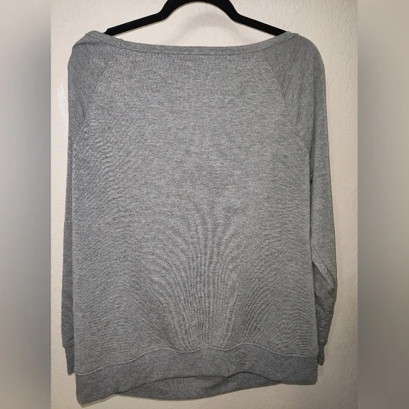 CATOs Gray Long Sleeve Shirt Size L with Football Graphic Picture - Picture 6 of 8